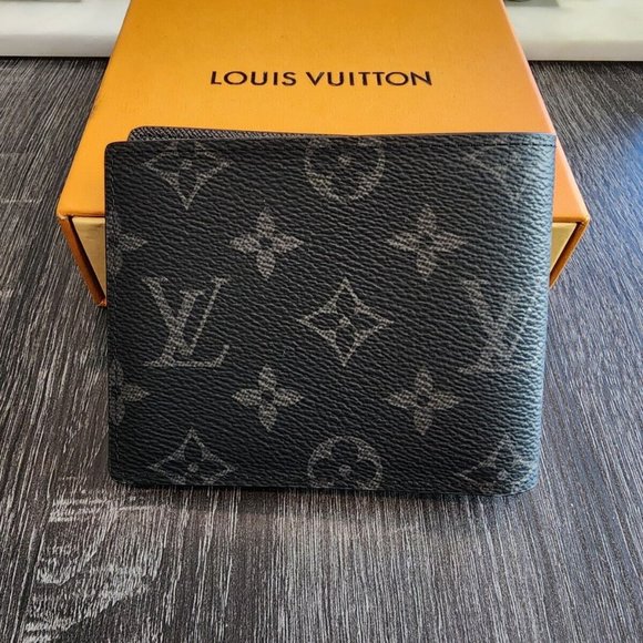 Louis Vuitton Multiple Wallet Monogram Eclipse M61695 //